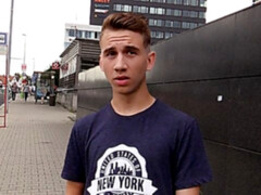 Submissive Czech cutie cumming with a hard cock inside