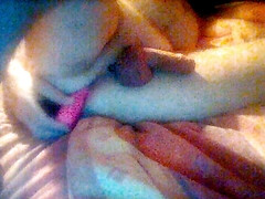 Playing with my asshole with dildo in my ass