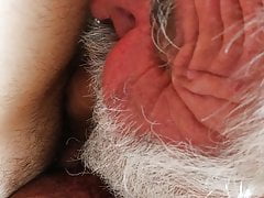 Grandpa sucks my cock