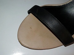 A close firend's sexy summer sandals cummed several times