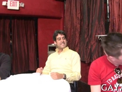 Watch this hot stripper get his meaty ass pounded by a huge cock