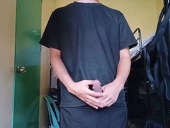 Dorm series 9: Went wild while roommate is away, had intense orgasm