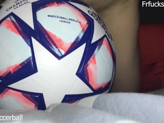 #17 I fondle my adidas champions league soccer ball