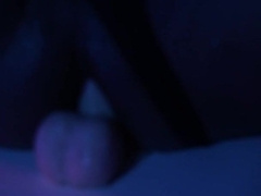 Cosplaying Femboy rails fake penis