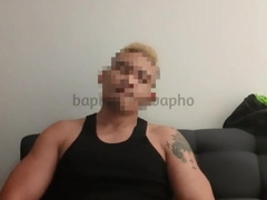 Squashed my nut for joy while stroking off