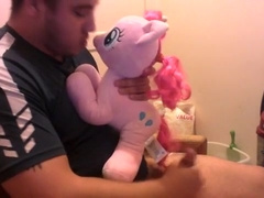 K wolf making out with and cumming on Pinkamena