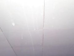 Big cumshot public place