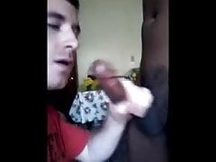 White boy's first bbc