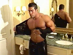 Proud of their muscles 8