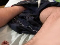 Me wanking and cumming