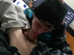 Afternoon Oral Pleasure Cole Off