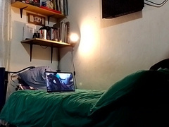 My stepbrother caught me pawing myself and filmed it