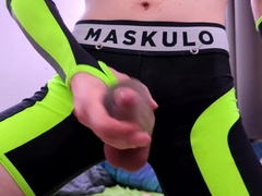 using my plaything and shooting a ample geyser