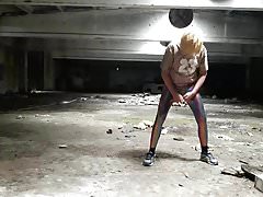DESTROYING MY RAINBOW LEGGINGS