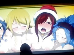 fairy tail girls cumshot tribute #01