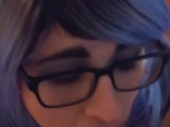 BBC cums in mouth of white sissy fag 7