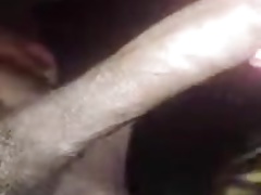 Betty sucking blk cock