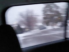 Parking lot blow job