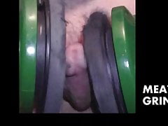 Cock being Punished By Fuck Grinder - Handsfree Cum shot