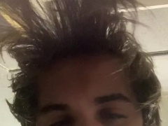 His face of sheer pleasure while he gets pulverized on all 4s