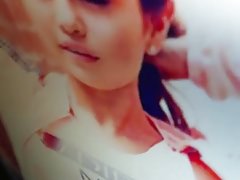 My first cum tribute to Selena Gomez