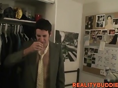 Skinny butt munchers have perverted gay college party