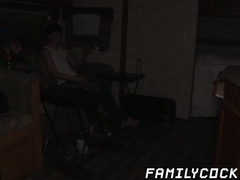 Redneck stepdad bare fucks his cute young stepson