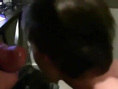 Twink doesnt like the cum I shoot in his mouth258