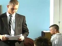 Naughty Twinks Enjoy Banging in the Classroom