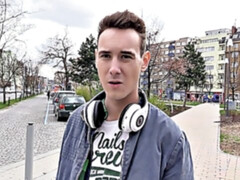 Brunette slut is happy to take a major facial