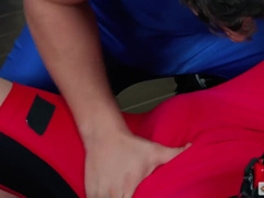 Bodybuilder Jack Hunter Gets Hard Ramming