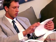 Keith Banks and Fernando worship Master Niklas Roth's boots with deepthroat action