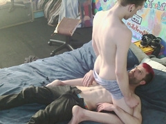 Hot sex, gay skater boy, cloudy