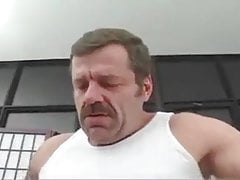 Moustache guy have great cocksucker