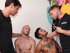 Xtian Mingle and Colt Spence in a shoplifting foursome