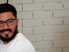 Yoga class becomes a nasty interracial gay fuck - Adrian Hart,Finn Harding & Felix Fox