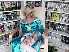 Rosalina alone in the library