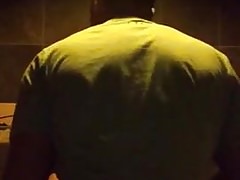 Being bred in a bathroom in London by large black Man