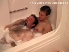 Horny male in incredible handjob, str8 gay adult scene