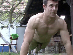 Spring exercise and stroking Off