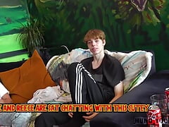 Gettin 2 know  Super Fit 19yr, pop star looks, proper chav takes CUM up the arse- Unedited vid