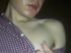 Splendid Teenie Fellow Draining Ample Manstick