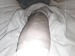 Fap challenge , jerking off in bed .