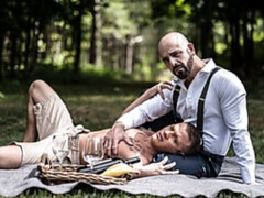 Sugar daddy Adam Russo butt-fucking young Brandon Wilde