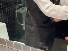 I fucked this waiter after coming back to my hotel room