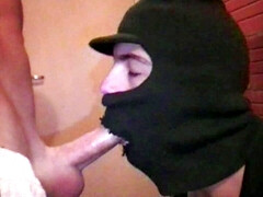 Fucked by straight anonymous in discreet basement