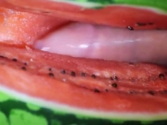 fruit fuck and self swallow - the best comes after cumming 6