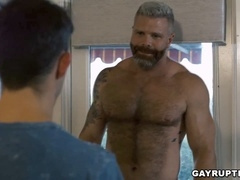 Tat, muscled, gay-sex