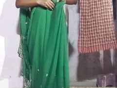 Crossdressers in saree