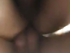 quick asian bareback fuck from below (35'')